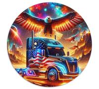Big Truck 1000pcs Big Truck Jigsaw Puzzles Challenging & Brainteasing Educational Games for Adults And Kids 1000pcs (67.5x67.5cm)