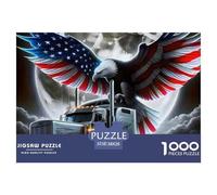 Big Truck Jigsaw Puzzles for Adults 1000, Challenging, Puzzle Game for The Whole, Gifts for Men38x26cm/1000pcs