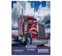 Big Truck Jigsaw Puzzles Puzzles for Adults Kids. 1000 Pieces Whimsical Challenge Toy Educational Games Home Decoration for Adults& Kids Age 14 Years Up 38x26cm/1000pcs