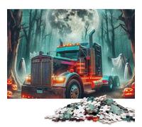 Big Truck Wooden Jigsaw Puzzle for Adults Fun 500 Piece Stress Relief Toy Education Game Decoration Toy Intellectual Game Relaxation And Intelligence 500pcs (52x38cm)