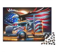 Big Truck1000 Piece Jigsaw Puzzle for Adults Family Game Bald EagleFun And Challenging for Home Decoration Great Gift Idea70x50cm/1000pcs