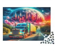 Big Truck1000 Piece Jigsaw Puzzles for Adults And Kids Family Game FantasyChallenging Home Decors Great Gift Idea38x26cm/1000pcs