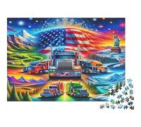 Big Truck1000 Pieces Jigsaw Puzzles for Adults Educational Games FantasyChallenging Home Decors Great Gift Idea38x26cm/1000pcs