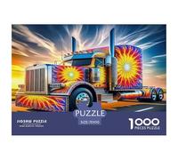 Big Truck1000Pieces JigsawPuzzlescar ForAdults Challenging Brainteasing Age12+byth EducationalGame Uncover The Puzzle 70x50cm/1000pcs