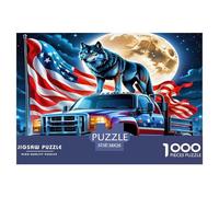 Big Truck1000Pieces JigsawPuzzlescar KidsforAdult Challenging LargePiecePuzzles Age12+byth Challenging The Impossible Difficult Game Fun, Challenging 38x26cm/1000pcs