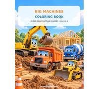 Big Trucks For Little Pups Coloring Book