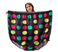 Big Undies Oversized Underwear Funny Novelty Knickers Funny Present for Women Men Plus-size Underpants Prank Granny Panties Oversized Underwear Heart Print Big Knickers w/Lace (Multicolour, One Size)