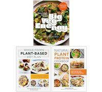 Big Veg Energy, Whole Foods Plant- Based Diet Plan & Natural Plant Protein Cookbook 3 Books Collection Set