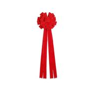 Big Velvety Fabric Bowknot 50Inch High Holiday Decoration For Christmas Tree Door Wall Mantels Wedding Backdrops Oversized Velvety Fabric For Christmas Tree