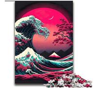Big Wave Beach Sunset 2000 Piece Jigsaw Puzzle for Adults And Teenagers, Staycation Kill Time Birthday Present, Gifts, Wall Art for 14+ (70x100cm)