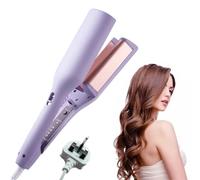 Big Wave Hair Curlers Shaped Hair Curling Iron 32mm Waver Curling Wand Big Wave Hair Wavers French Egg Roll Curling Iron Curling Tongs Immediate Waves for All Hair Types