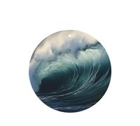 Big waves in the sea Car Air Freshener - 4pc Scented Diffuser Set, Long-Lasting Fragrance for Car, Home & Closet