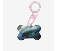 Big Waves in The sea Pet ID Tags - Cute and Stylish Pet Identification Tags for Daily Use and Travel, Suitable for Small and Large Dogs