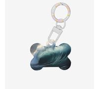 Big Waves in The sea Pet ID Tags - Cute and Stylish Pet Identification Tags for Daily Use and Travel, Suitable for Small and Large Dogs