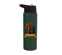 Big Ween Energy Halloween Werewolf Witch Frankenstein Moon Stainless Steel Insulated Water Bottle
