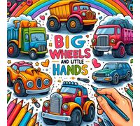 Big Wheels and Little Hands: A Toddler's Vehicle Coloring Book: Discover Trains, Cars, and More with Engaging Illustrations