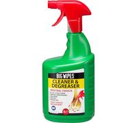 Big Wipes Cleaner & Degreaser Spray - Multipurpose Cleaner Spray & Degreaser Kitchen Heavy Duty Formula - NSF Safety Approved, Industrial Surface Cleaner Removes Grease, Oil, Dirt & Grime - 1L