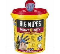 Big Wipes 2427 0000 Heavy-Duty Pro+ Antiviral Wipes (Bucket 240)