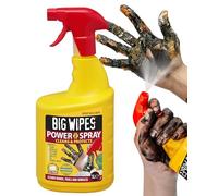 Big Wipes Power Spray Degreaser & Multipurpose Cleaner, 1L | Heavy Duty Formula, For Hands, Tools & Surfaces, Fast-Acting, Removes Grease, Oil & Dirt Surface Cleaner
