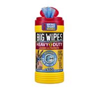 Big Wipes Reusable Heavy-Duty Textured Cleaning Wipes (Tub of 100)