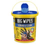 Big Wipes Scrub & Clean Lemon Fresh Cleaning Wipes, Pack Of 240