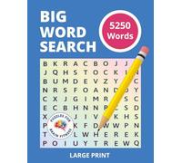 Big Word Search for Adults - 5250 Words: 250 Large Print Puzzles with Interesting Themes