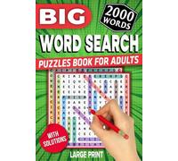 BIG Word Search Large Print Puzzles Book For Adults: Dive into 84 Fun-Filled Word Adventures with 2000+ Words to Find - A Brain Workout You Won’t Want to Miss