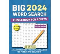 Big Word Search Puzzle Book for Adults: Themed Relaxing Activity to Tease and Train Your Brain - Find Hidden Words - 100 Themed Puzzles with 4000 Clues (Play with Words)