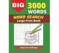 Big Word Search Puzzle Large Print 3000 words: Food Themed 100 Word Search Puzzles with 30 food words per puzzle from cuisines around the globe