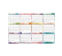 Big Year Planner Calendar | Annual Wall Calendar | Double-Sided Wall Planner | Laminated Task Organizer With Note | Annual Wall Planner For Teachers, The