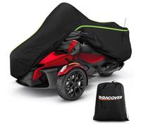 BIGACOVER for Can-Am Spyder RT Full Cover - Waterproof, Sun & Heat Protection, Heavy Duty All Weather Protection - 2020-2023 RT Touring/Sports ST