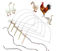 BIGANTTOW Hunting Trap for Birds Bird Trap for Chicken, Pheasant，Wild Duck, Partridge Mallard and Other Birds Tying Birds' feet Won't Hurt Them