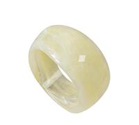 Bigbabybig Chic Boho Exaggerated Resin Bangle Bracelet for Women Wide Oversized Irregular Acetate Hypollergenic Acrylic Statement Jewelry Gifts for Her, 5 UK, Resin, Cubic Zirconia