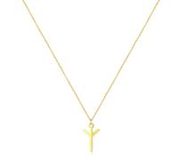 Bigbabybig Minimalist The Elder Futhark Runes Pendant for Women Viking Necklace Chain Hypoallergenic Nordic Pagan Faith Dainty Mother's Day Birthday, 18inch, Metal, No Gemstone