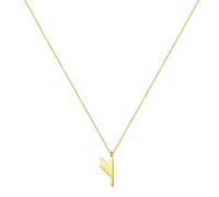 Bigbabybig Minimalist The Elder Futhark Runes Pendant for Women Viking Necklace Chain Hypoallergenic Nordic Pagan Faith Dainty Mother's Day Birthday, 18inch, Metal, No Gemstone