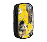 Bigbang Pencil Case Large Capacity Storage - 2 Zipper Pockets for Art Tools, Toiletries, Tech Gadgets
