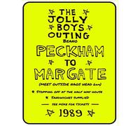 Vintage Advertising Wall Tin Plaque 20x15cm - Pub Shed Bar Man Cave Home Bedroom Office Kitchen Gift Metal Sign - Retro Yellow Only Fools Horses inspired Margate Jolly Boys Outing Del Poster
