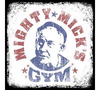 Vintage Advertising Wall Tin Plaque Large Square 20x20cm Pub Shed Bar Man Cave Home Bedroom Office Kitchen Gift Metal Sign - Mighty Micks Mickey Gym Fight Rocky Movie inspired