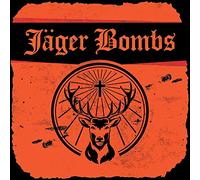 BigBazza Vintage Advertising Wall Tin Plaque Large Square 20x20cm Pub Shed Bar Man Cave Home Bedroom Office Kitchen Gift Metal Sign - JagerJägermeister German Drink Bomb Red Bull inspired Party