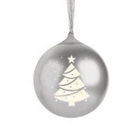 Bigben Christmas Ball Size Bluetooth Speaker (Silver)