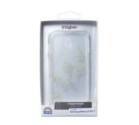 BigBen Connected Case for Galaxy J3 2017 Semi-rigid Origami, Transparent