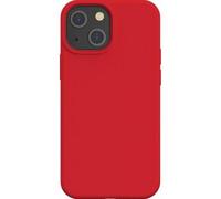 BigBen Connected Case for iPhone 13 mini Rigid Silicone Soft Touch, Red
