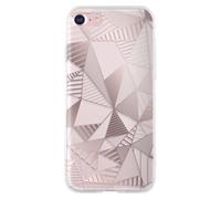 BigBen Connected Case for iPhone SE 2020/8/7 Semi-rigid Triangular Graphics