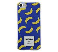 BigBen Connected Case for iPhone SE 2020/8/7 Semi-rigid with banana patterns