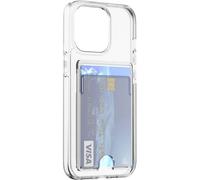 Bigben Connected Covcardip14p - Transparent Hybrid Card Holder Case For IP14 Pro