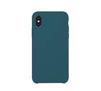 BIGBEN CONNECTED Hard Shell Case with Soft Touch Finish Peacock Green for iPhone X/XS