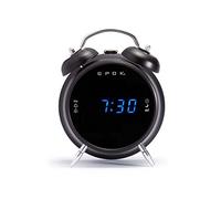 Bigben Interactive RR90EPOKN Clock Black Portable Radio (Clock, FM, LED, Blue, Black, Uniform)