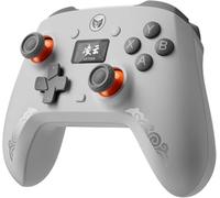 BIGBIG WON Wireless Gaming Controller with LCD Display - Hall Effect Joystick & Triggers, 1000Hz Polling Rate, PC/Switch/Android/iOS Compatible, Dual Back Buttons, Turbo, HD Rumble