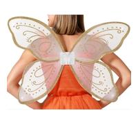 BigBuy Carnival Golden Butterfly Wings
