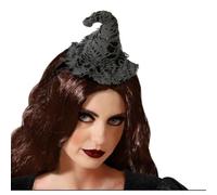 BigBuy Carnival Headband Hat Halloween Grey